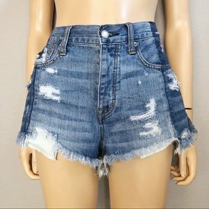 American Eagle Vintage Hi Rise Festival Shorts